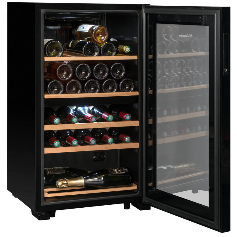 Vinoteca de control de temperatura de doble zona SLS32DZBLACK 32 Botellas - La Sommelière