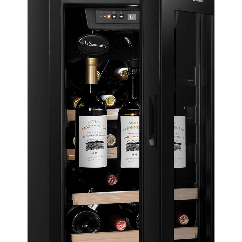 Vinoteca LS38BLACK 38 Botellas La Sommelière con Préservin