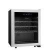 LS24A La Sommelière: Black and Stainless Steel Wine Cellar - 23 Bottles