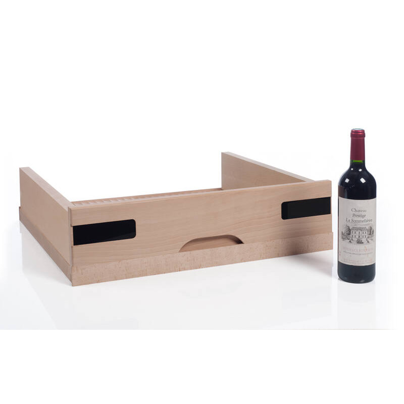 Cajón de haya maciza para bodega de vino: MODUL16 La Sommelière