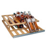 CLAPRE05 wooden display rack La Sommelière - elegant & practical 