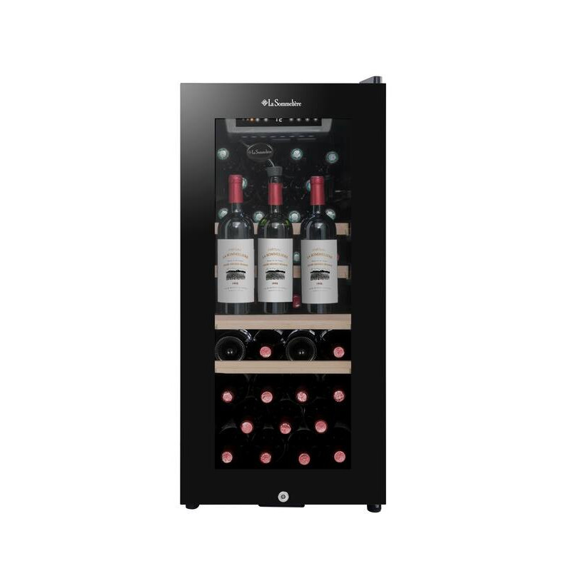 Vinoteca de control de temperatura LS38BLACK 38 Botellas - La Sommelière