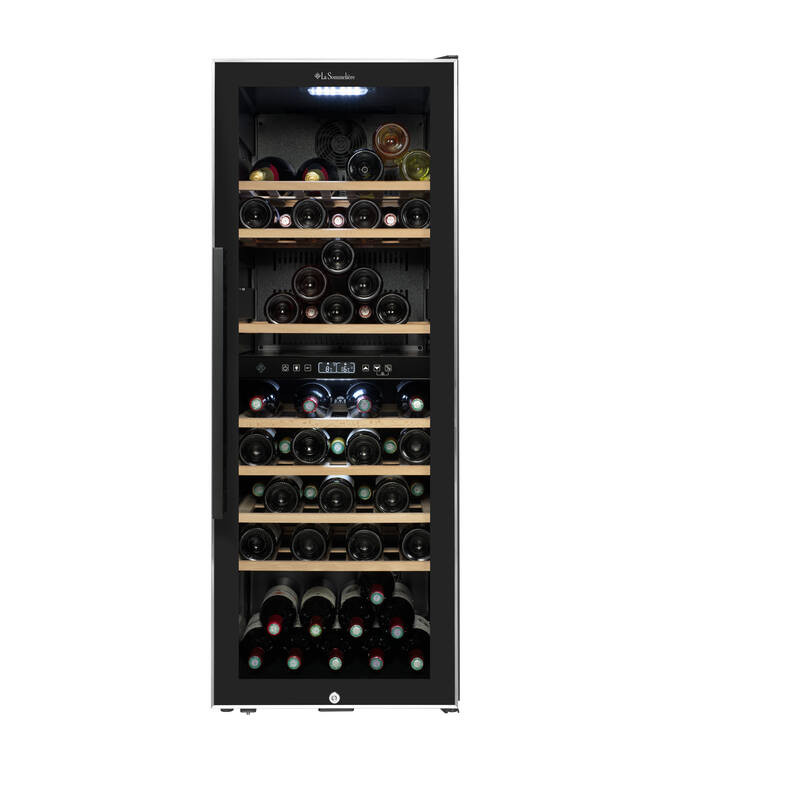 Vinoteca de servicio de doble compartimento ECS81.2Z 75 botellas - La Sommelière